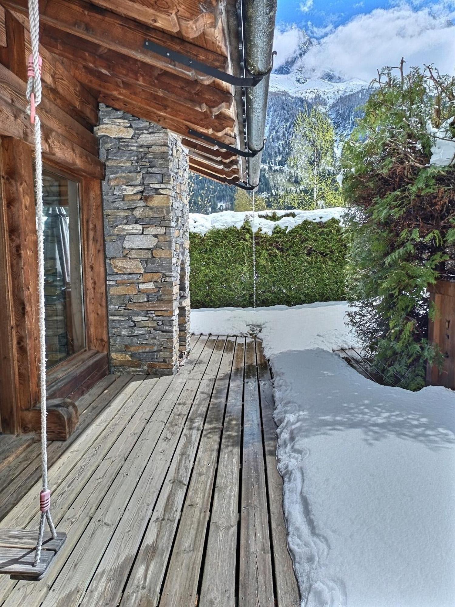 Spacieux A Pour 9 - Vue Panoramique Mont-blanc, Jacuzzi, Jardin & Parking Chalet